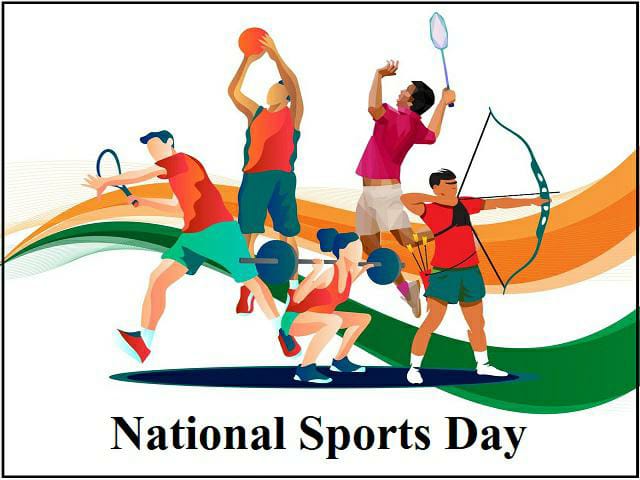 Happy National Sports Day! - SHRI RAMA BHARTI PUBLIC SCHOOL