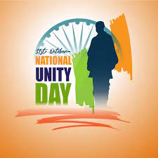 National Unity Day! - SHRI RAMA BHARTI PUBLIC SCHOOL